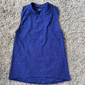 Oiselle Blue Tank Top